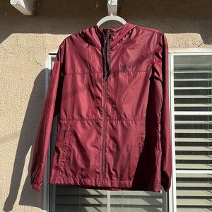 COLUMBIA Women’s Maroon Windbreaker